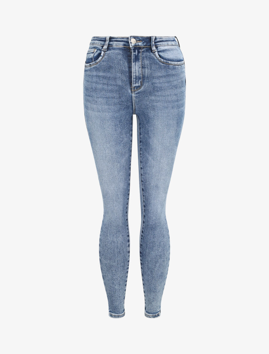 Jean slim push up - Bleu denim - 4