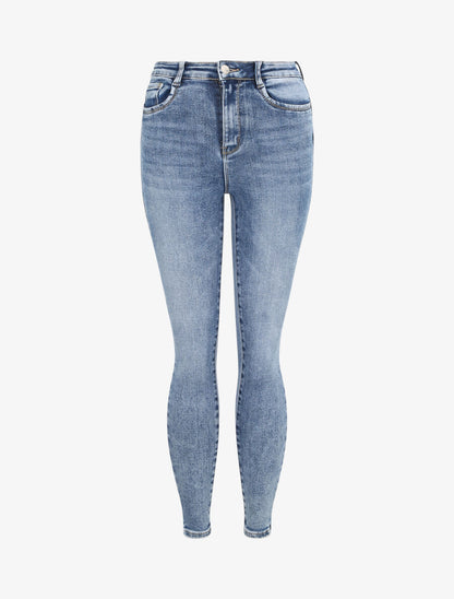 Jean slim push up - Bleu denim - 4