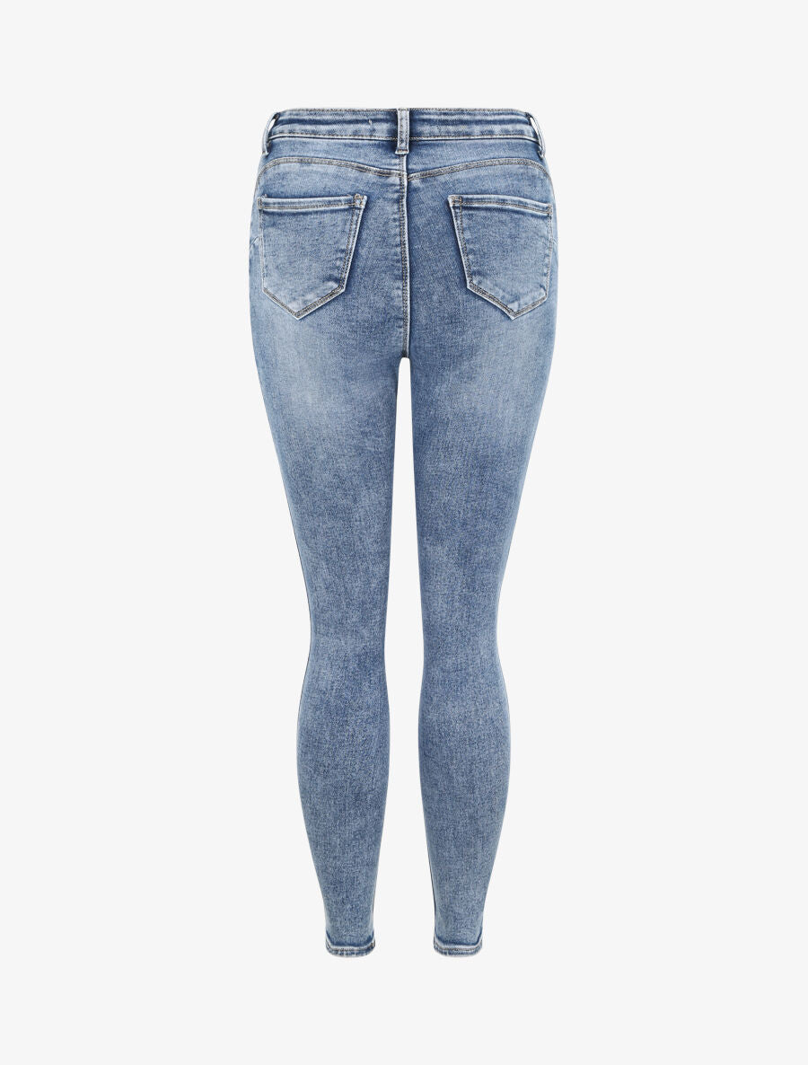 Jean slim push up - Bleu denim - 2