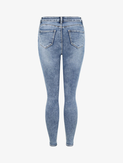 Jean slim push up - Bleu denim - 2