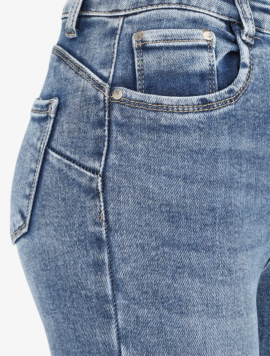 Jean slim push up - Bleu denim - 3