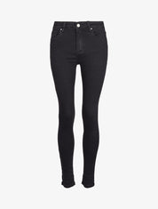 Jean skinny uni - Noir - 1