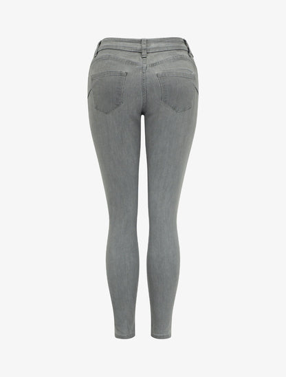 Jean push up classique - Gris - 2