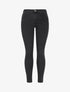 Jean skinny push up à taille haute - Gris foncé - 1