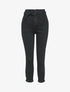 Jean mom à taille empire stylisée - Noir - 4
