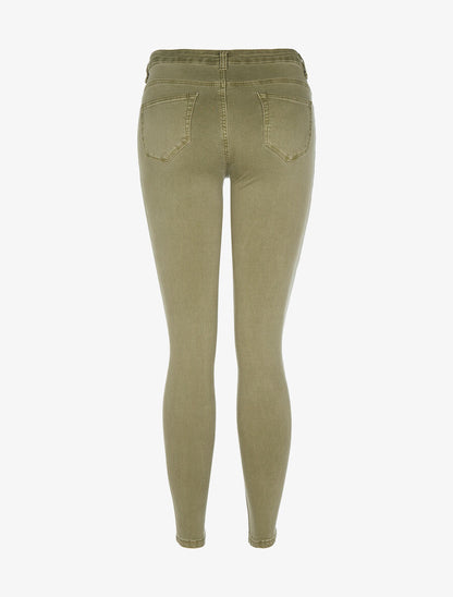 Jean basic uni skinny - Vert - 2