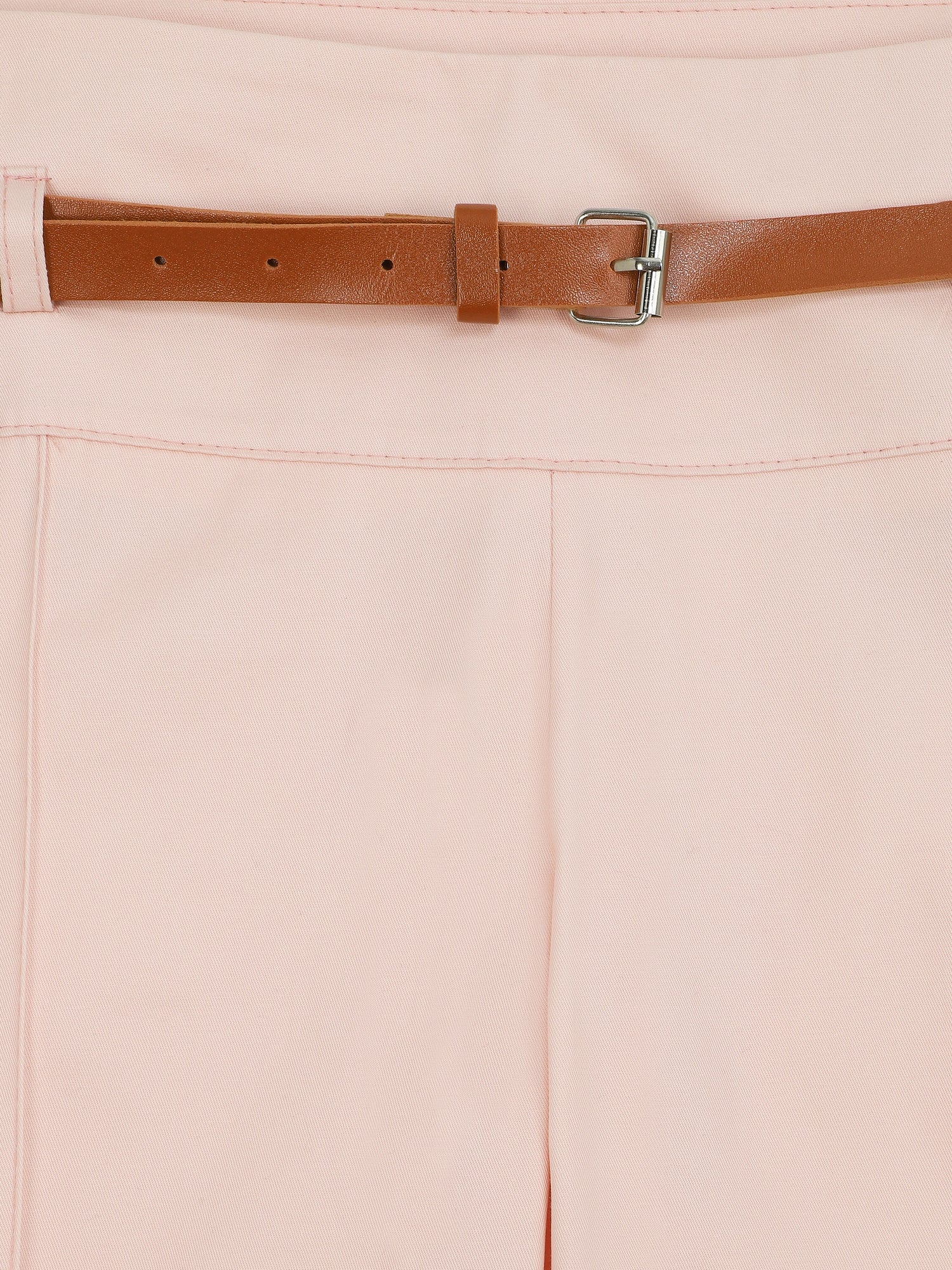 Pantalon slim taille haute - Rose - 3