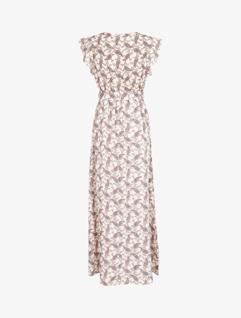 Robe à imprimé cachemire - beige - 2