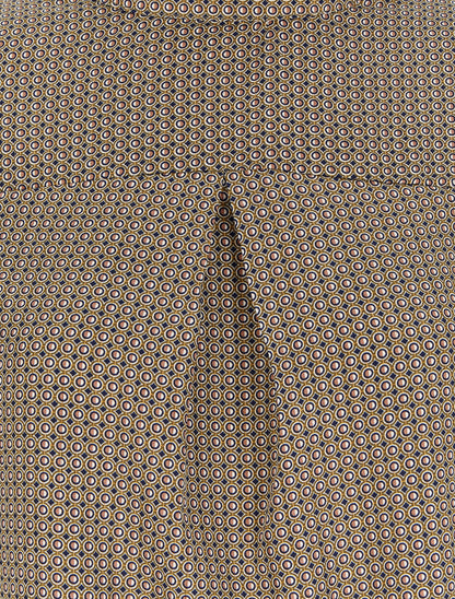 Blouse à motifs géométriques - Vert - 3