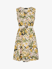Robe patineuse imprimé fleurs d&