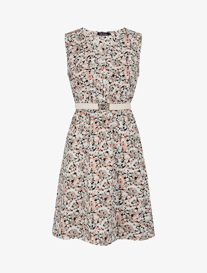 Robe patineuse imprimé fleurs d&