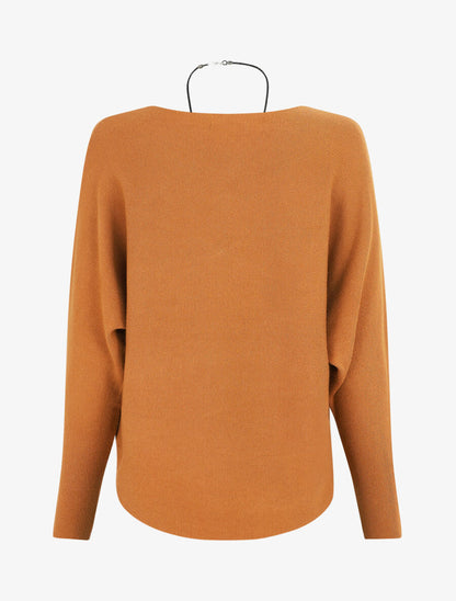 Pull uni col bateau - Camel - 2