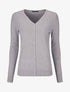 Gilet classique col V - Gris - 1