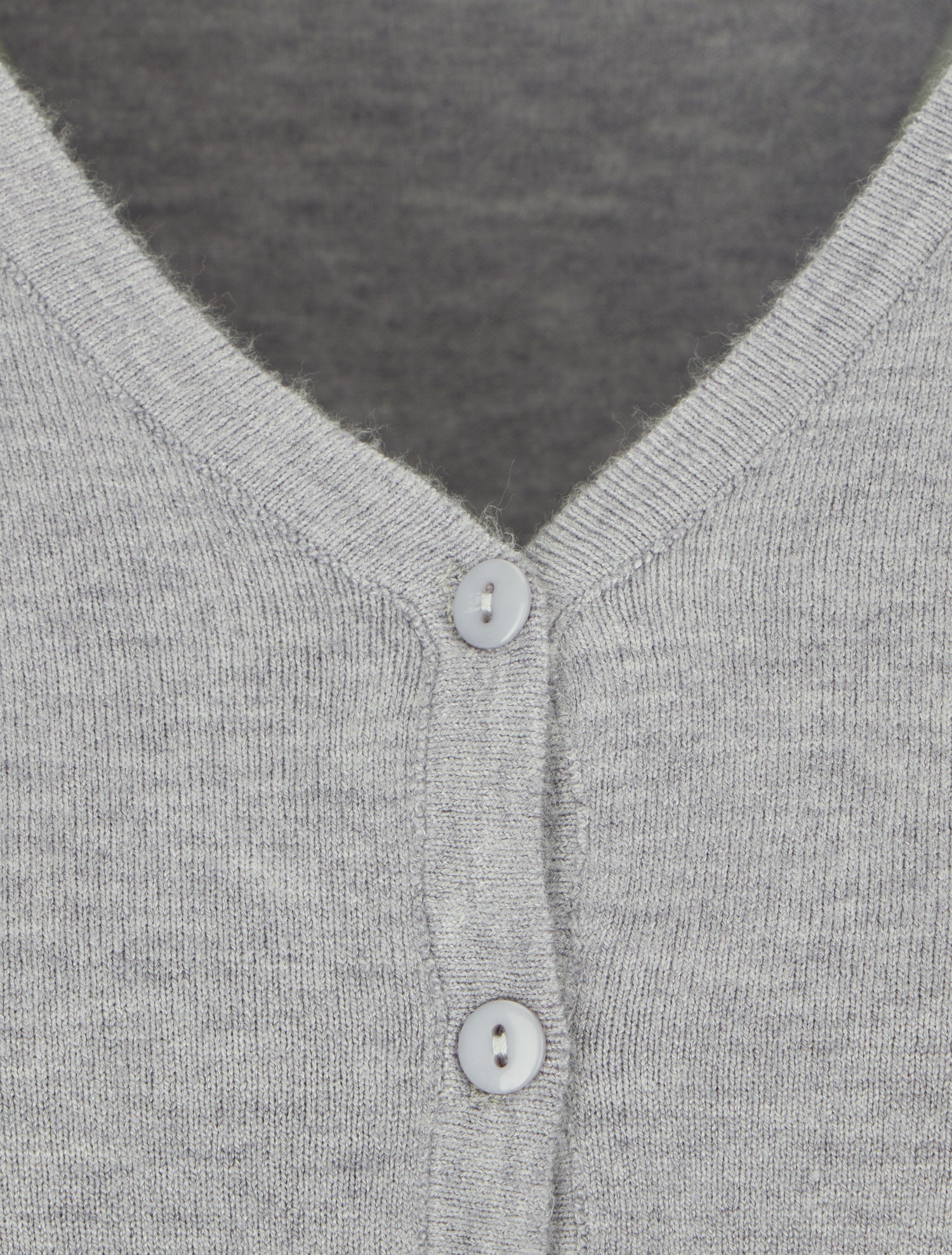 Gilet classique col V - Gris - 3