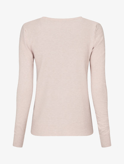 Gilet classique col V - Beige - 2