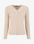 Gilet côtélé zippé - Beige - 1