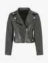 Veste style perfecto en simili - Noir - 4