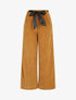 Pantalon ample en velours côtelé - Camel - 1