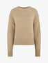 Pull à col rond irisé - Taupe - 1