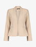 Blazer casual ouvert - Beige - 1