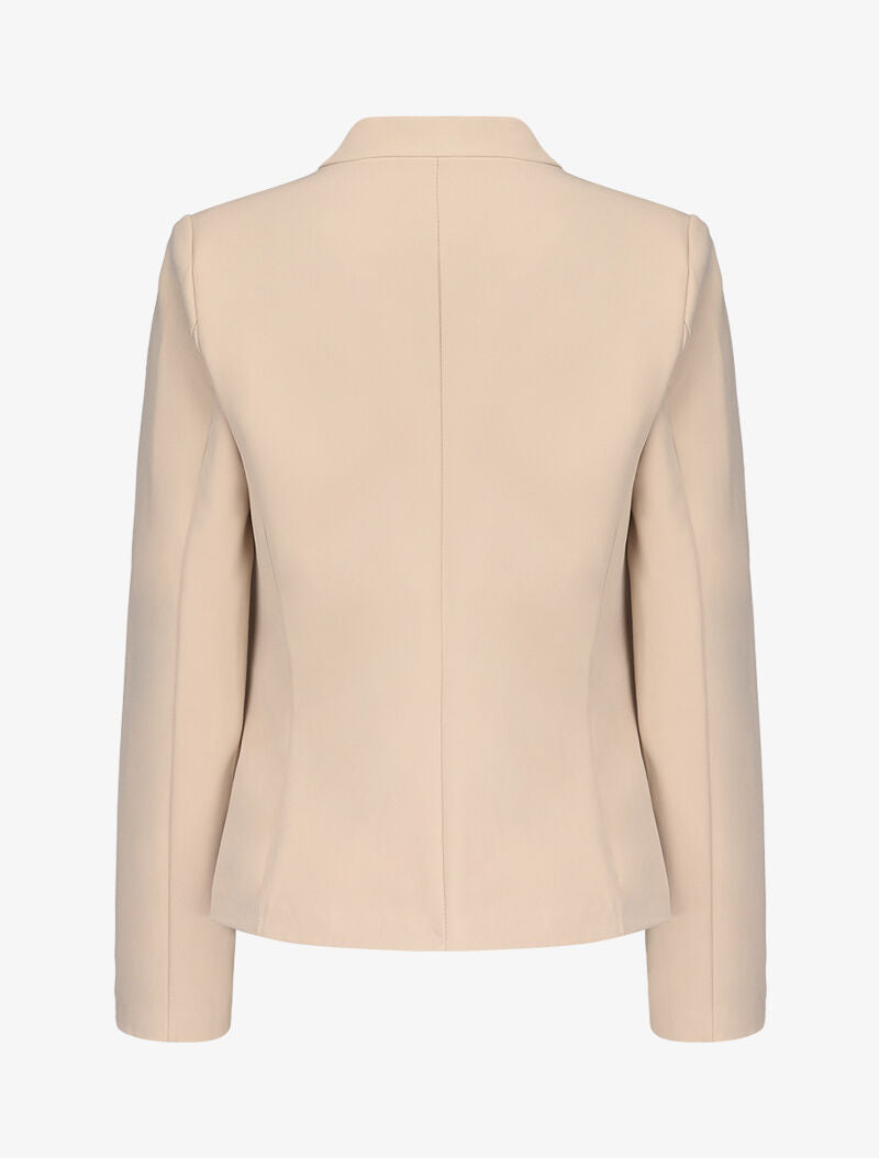 Blazer casual ouvert - Beige - 2