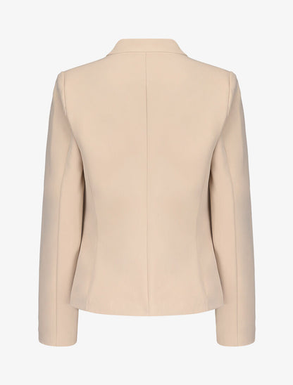 Blazer casual ouvert - Beige - 2