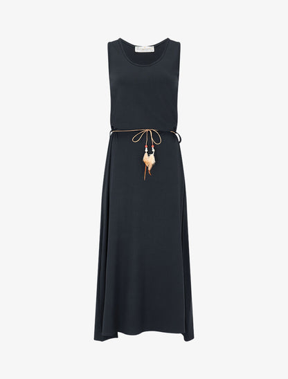 Robe à buste coupe boule - Noir - 1