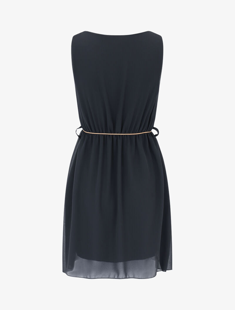 Robe patineuse en voile - Noir - 2