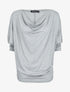 Top boule à manches dolman - Gris chiné - 4