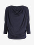 Top boule à manches dolman - Marine - 1