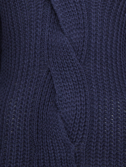 Pull en maille épaisse à détail tressé à l&
