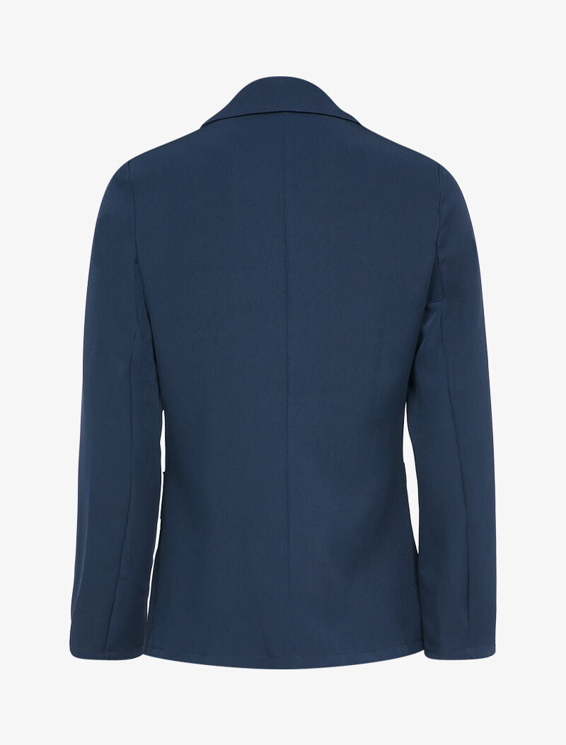 Veste fluide à poches plaquées et épaulettes - Marine - 2