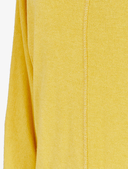 Pull fin chauve-souris à détails irisés - Jaune - 3