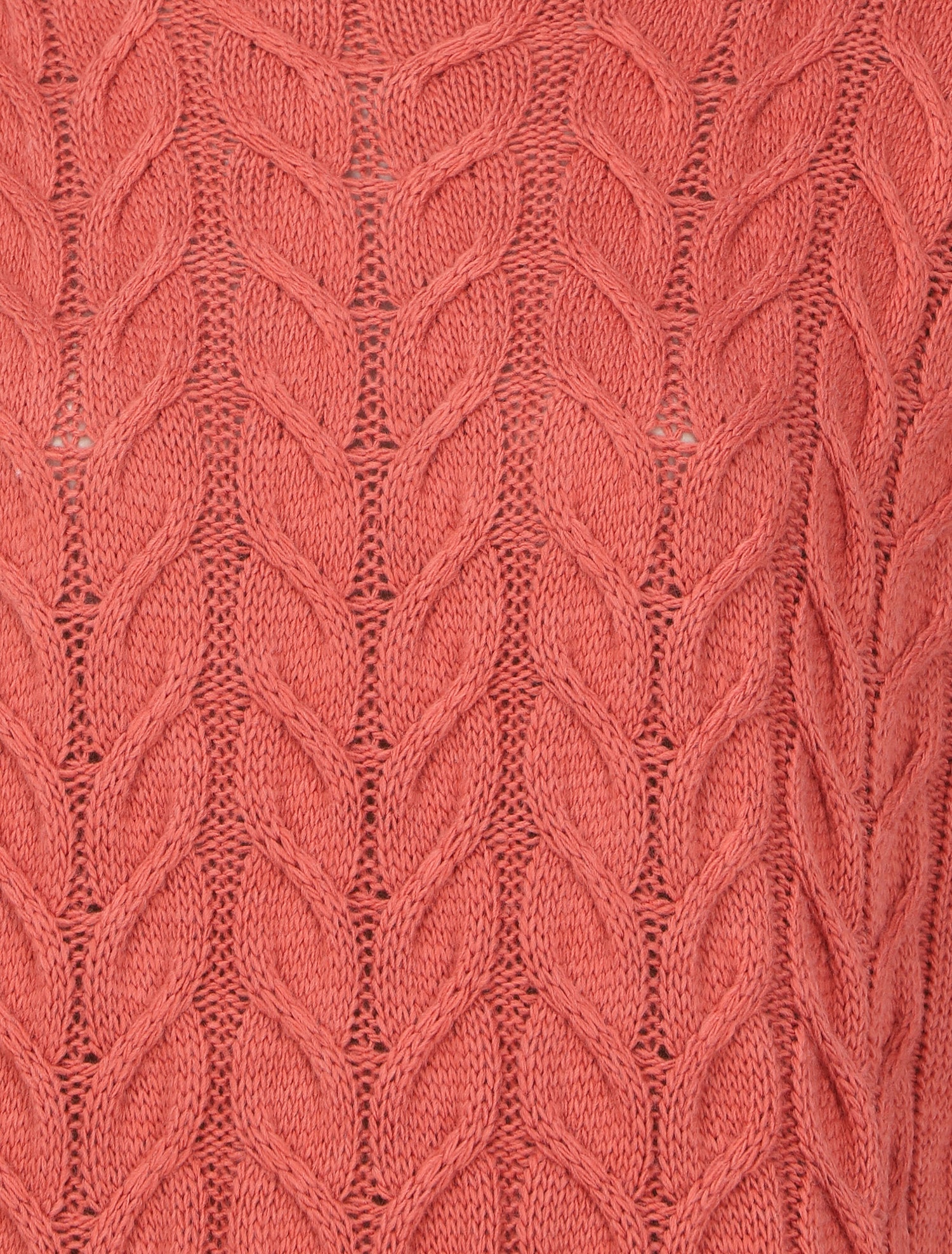 Robe pull sans manches à col roulé - Rose - 3