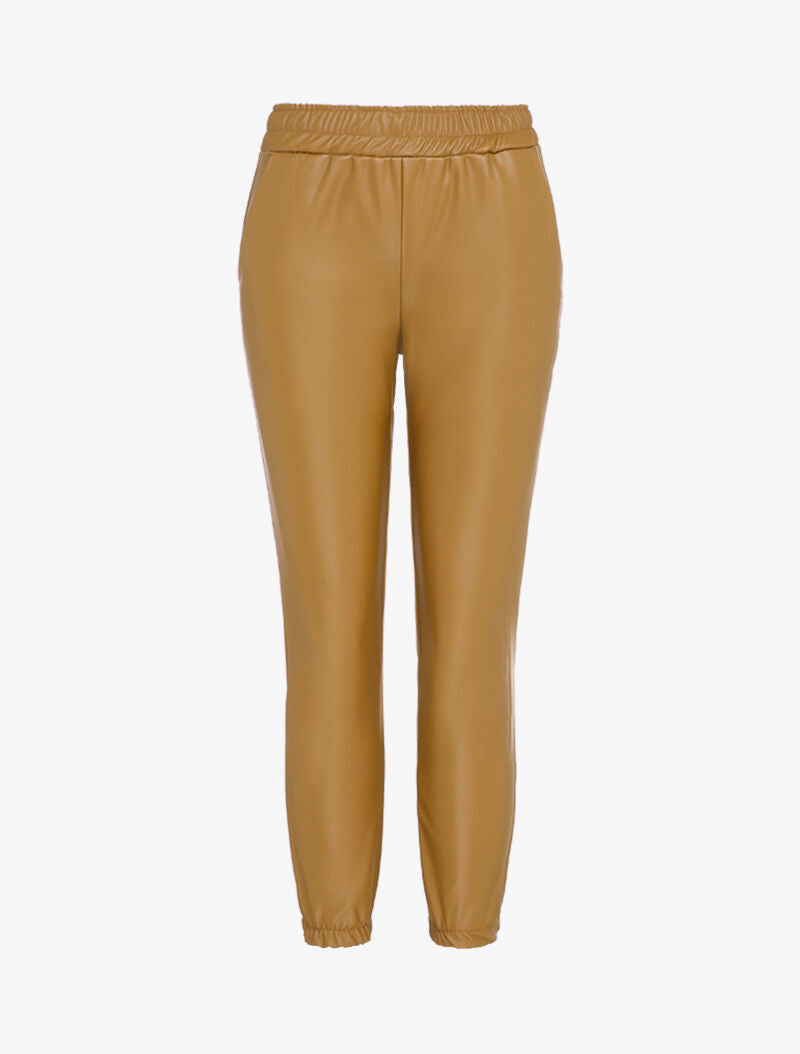 Jogging en simili - Camel - 1