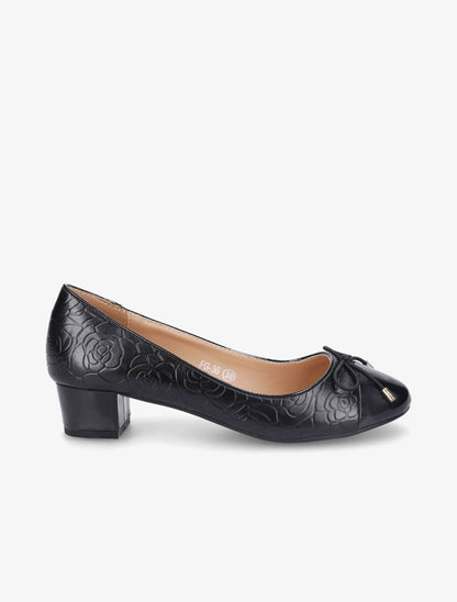 Ballerines roses noir - Noir - 5