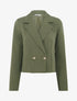 Veste courte unie - Kaki - 1