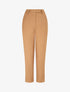 Pantalon droit chiné - Camel - 1