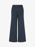 Pantalon long épais coupe ample - Marine - 1