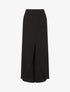 Pantalon fluide à double pans - Noir - 4