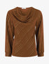Blouse fluide à rayures irisées - Marron - 4