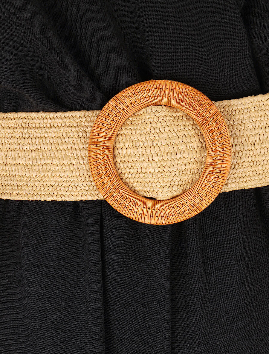 Combinaison ample col cache-coeur - Noir - 3