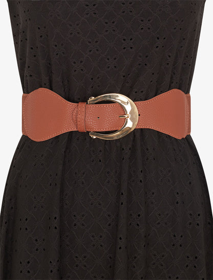 Robe droite unie et ajourée - Noir - 3