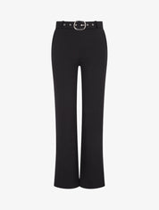 Pantalon long stretch - Noir - 1