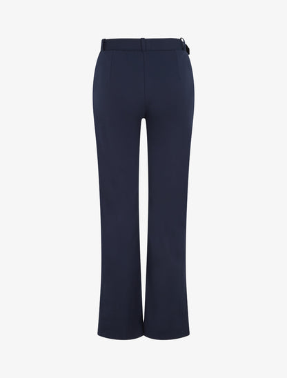 Stretch-Langehose - Marine