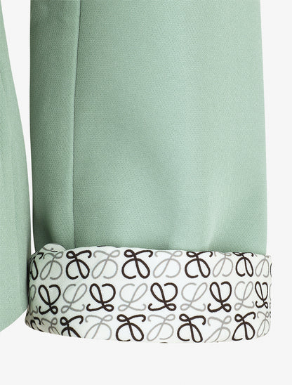Blazer uni à 1 bouton - Vert clair - 3