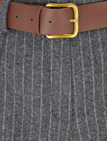 Pantalon ample à rayures - Gris foncé - 3