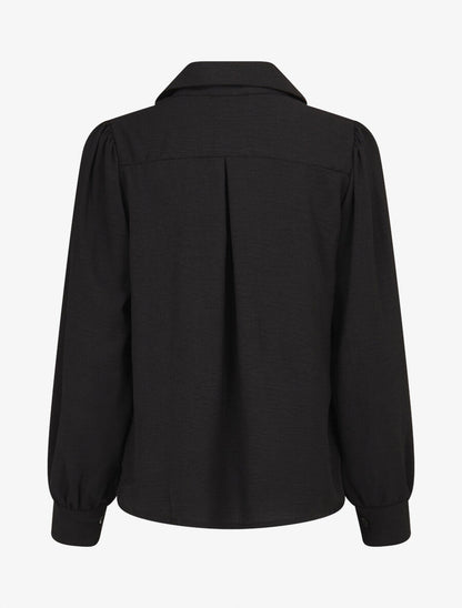 Chemise ample classique - Noir - 2