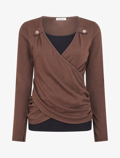 Pull fin trompe-l&
