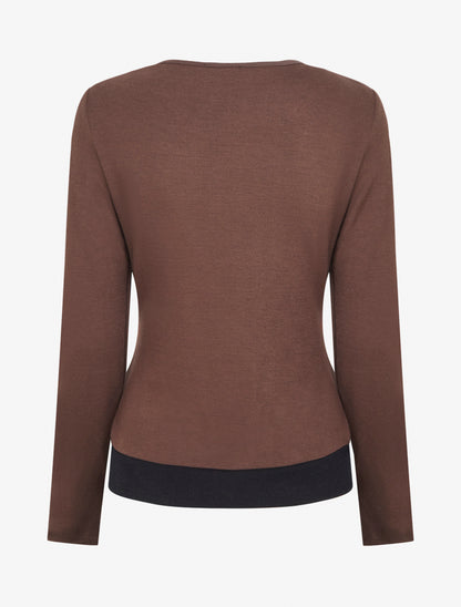 Pull fin trompe-l&